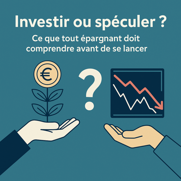 Investir ou spéculer